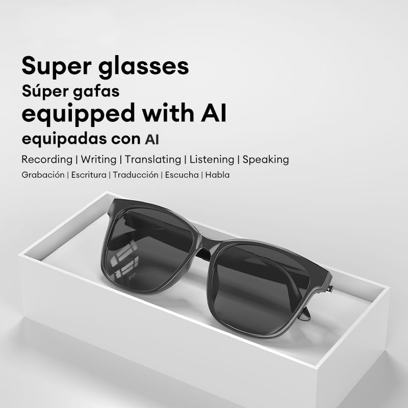 Last Day Promotion 49% OFF🔥-AI Wireless Bluetooth Translation Glasses